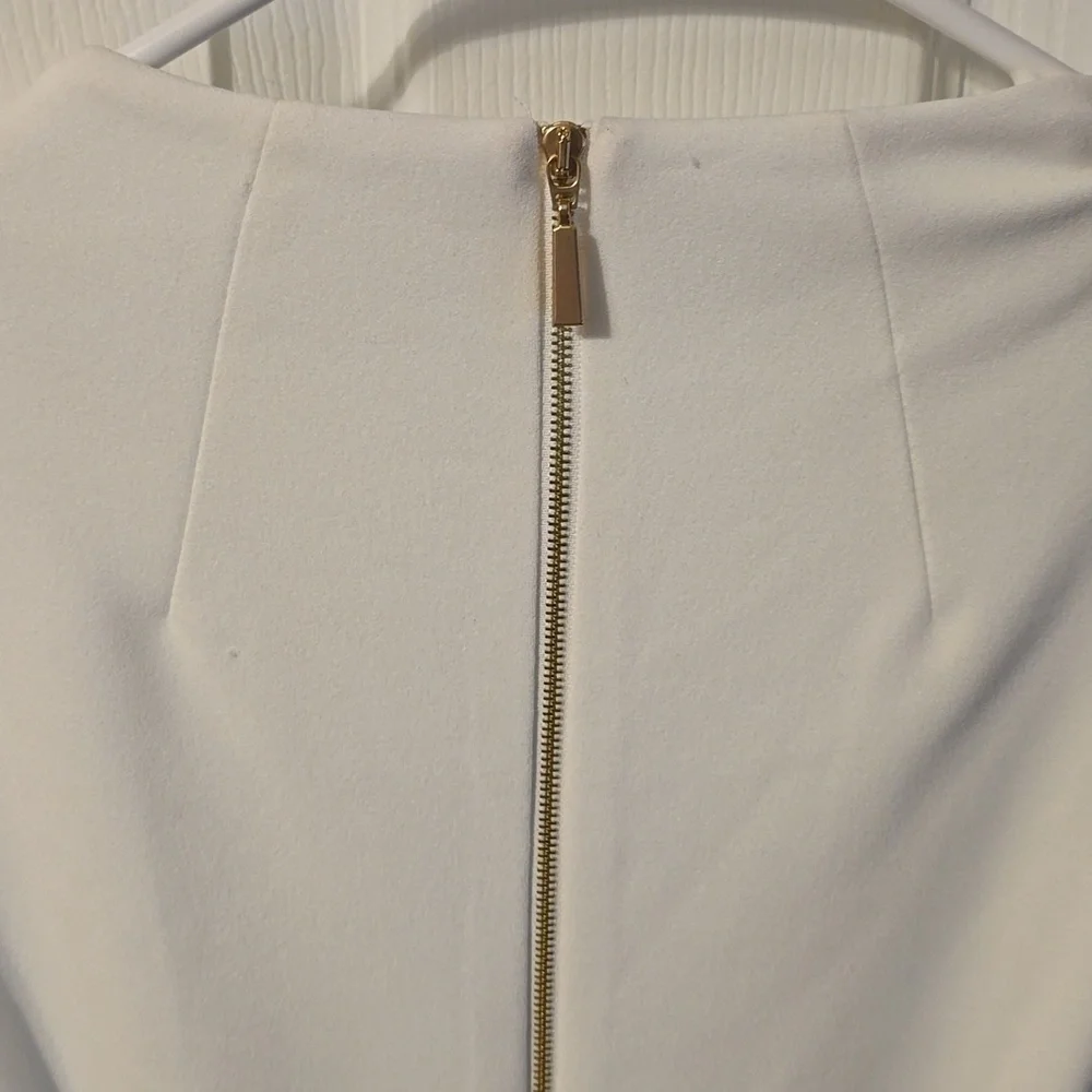 Calvin Klein Women's White Dress - Picture 8 of 8